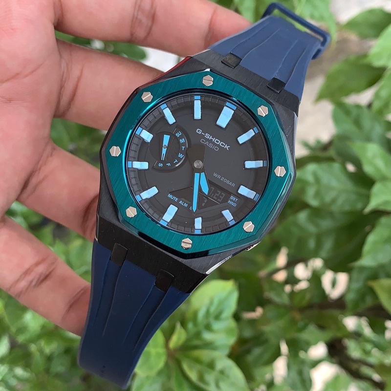 G-shock custom strap dan bezel original