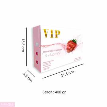 [COD] VIP Collagen Antioxidant Drink Suplemen Kecantikan Pemutih Kulit Wajah &amp; Tubuh Sehat dan Glowing - BPOM 1BOX 20sachet