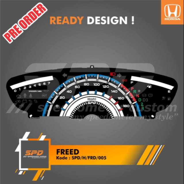 Spd speedometer honda FREED