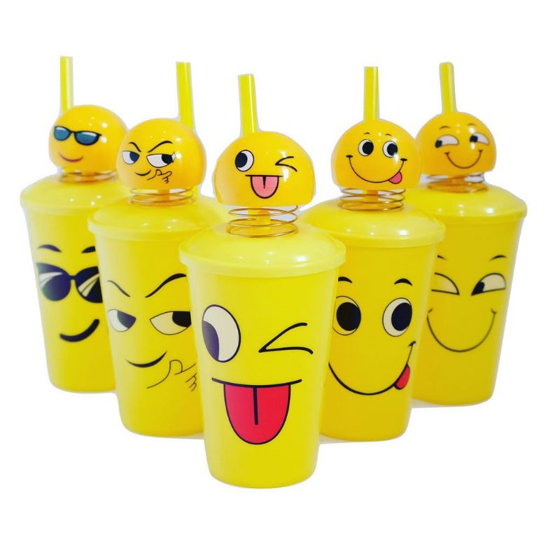 Jual Gelas Minum Karakter Emoji Gelas Minum Unik Dan Lucu Indonesiashopee Indonesia 7846