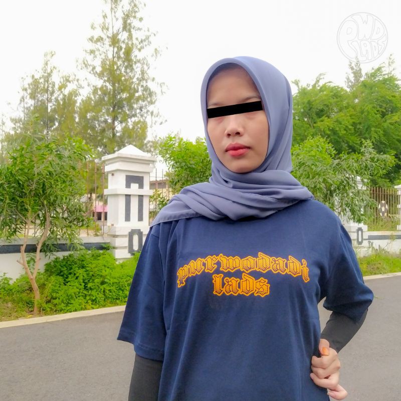 T-shirt purwodadi lads batik navy