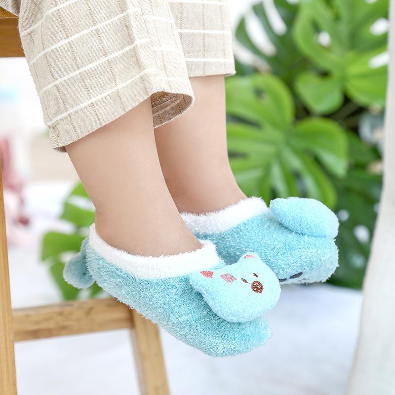 Retaily KS02 Sepatu Bayi Bulu Karakter Sepatu Anak Motif  Prewalker Baby Shock Animal