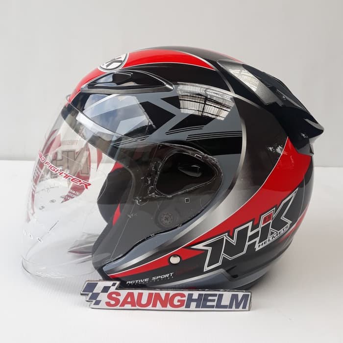 HELM NHK R6 URIKEN BLACK RED