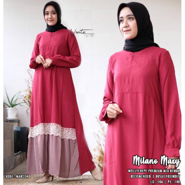 Gamis Milano maxy