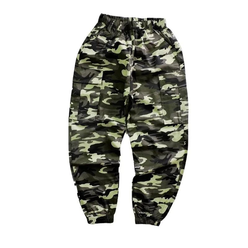 Celana Jogger Anak Laki Laki Import Motif Army Joger Panjang Kids Cowok Usia 12 13 14 Tahun Keren