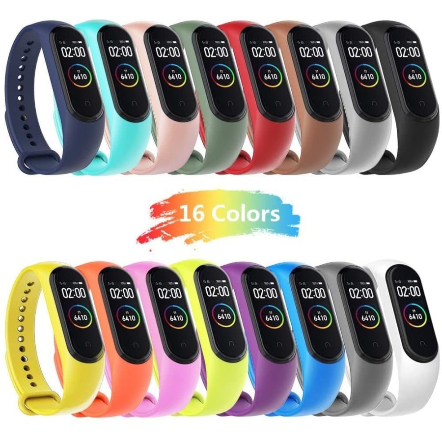 STRAP BRACELET XIAOMI MI BAND MIBAND 5 SILICONE REPLACEMENT SMARTBAND