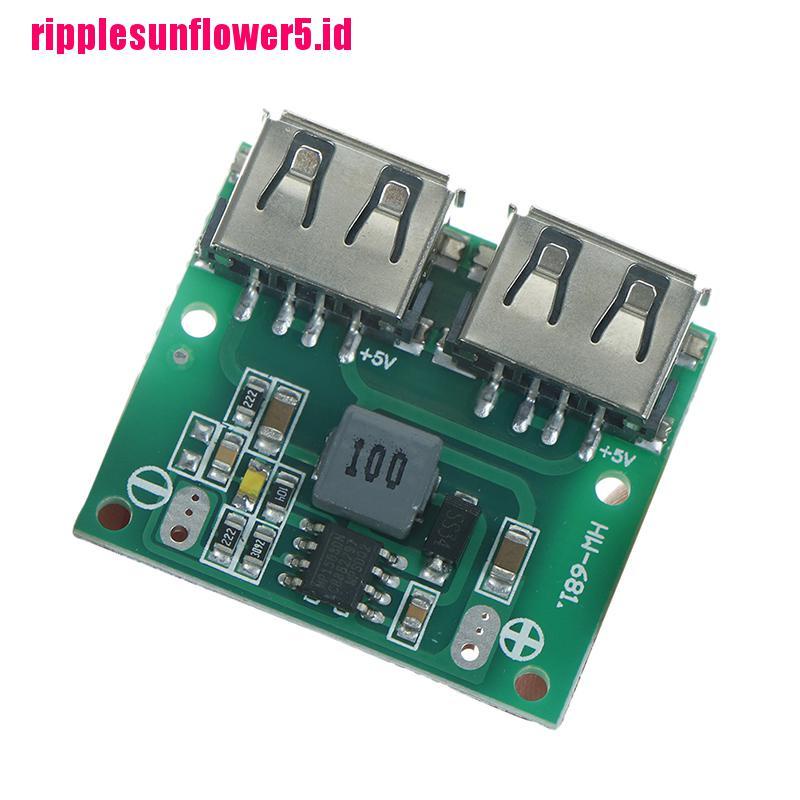 Modul Power Step Down Charger Dual USB Output Buck Board 9V 12V 24V Ke 5V