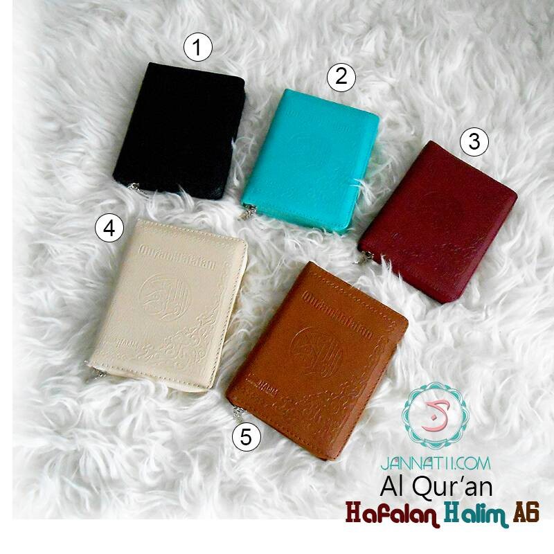 Al Quran Hafalan Halim A6 Zipper | Quran Hafalan Non Terjemah | Quran Zipper