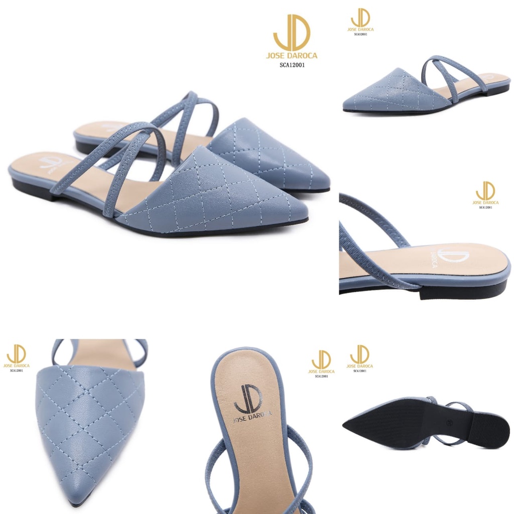 JOSE DAROCA Flat Shoes Slip On Strappy #SCA12001# Original