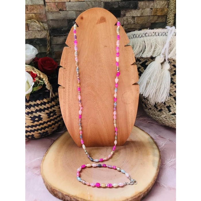 Tali masker mutiara asli / konektor masker korea/tali kacamata mutiara