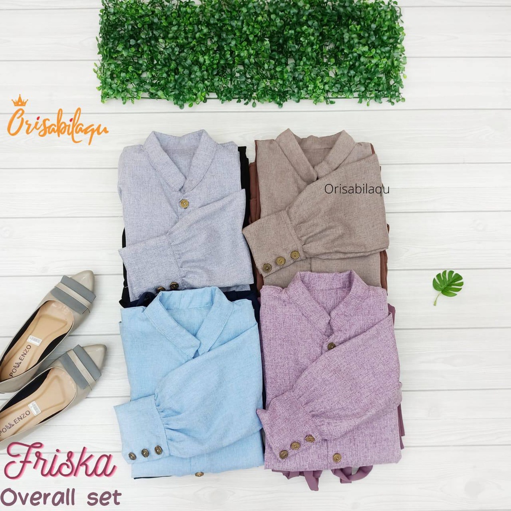 Setelan overall anak Friska skirt Orisabilaqu by Kakadede