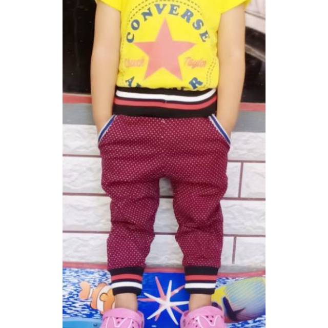 [JGA] Joger anak 3 bulan - 3 tahun celana panjang baby jogger panjang celana harian