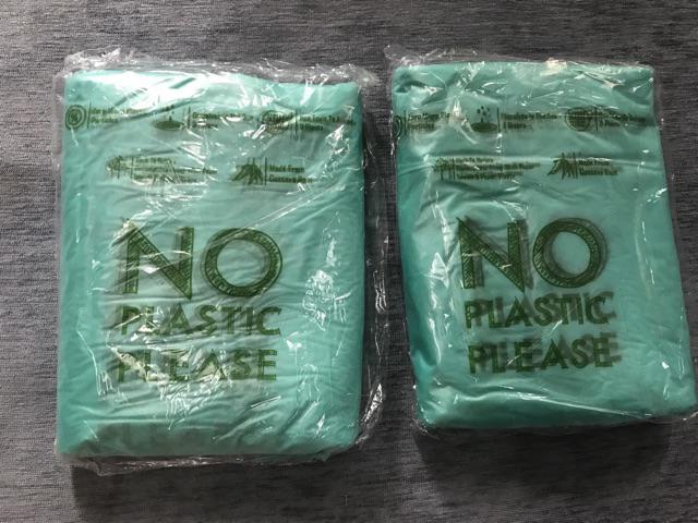 Telobag Trash Garbage Bag 44x60 40 I 1/4 M (isi 30) Biodegradable Green