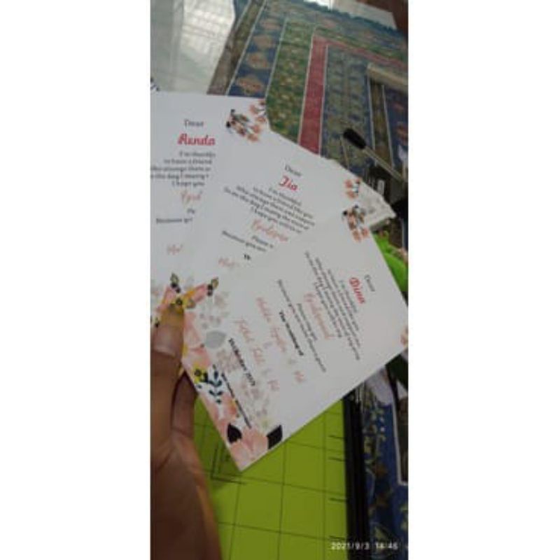 BRIDESMAID CARD, KARTU BRIDESMAID