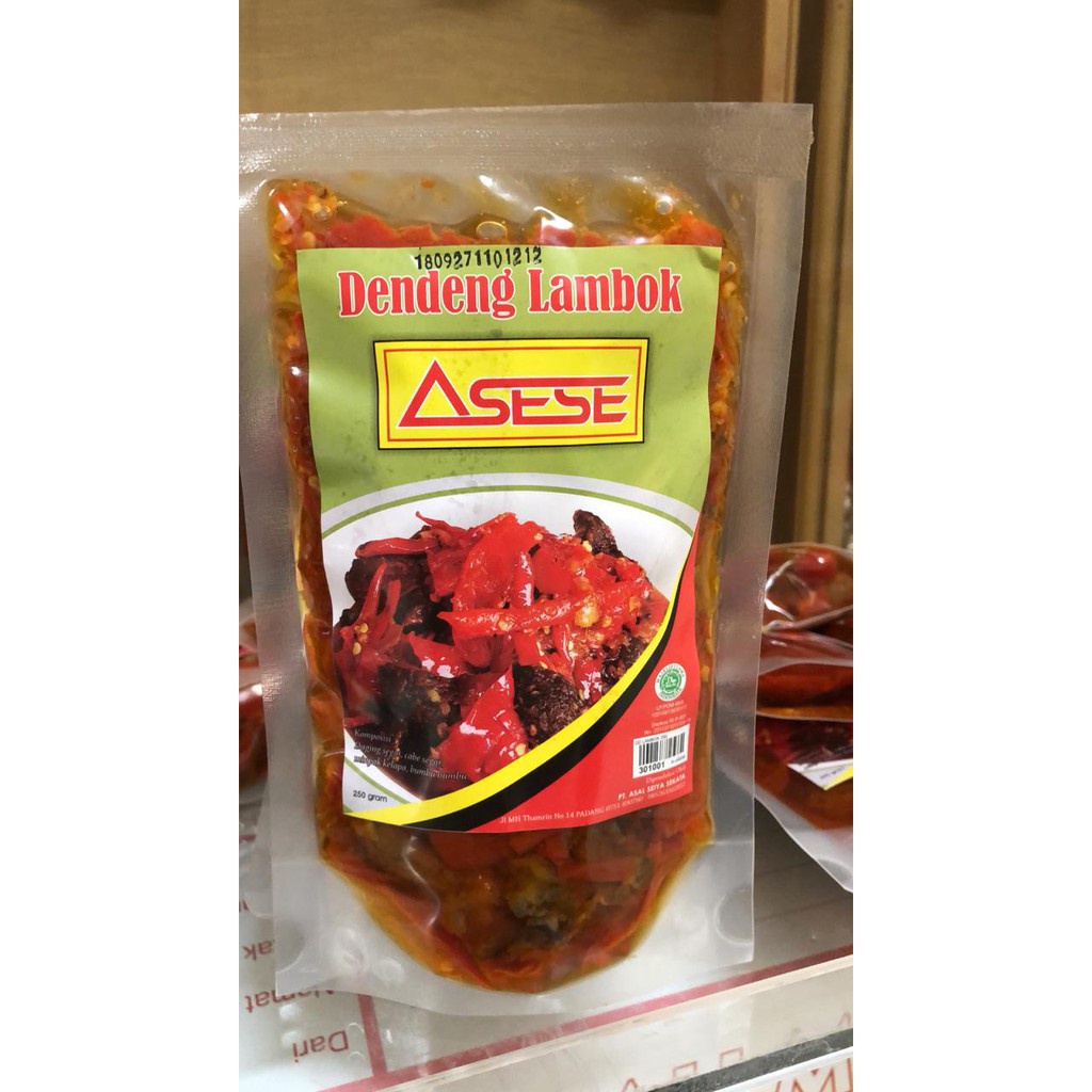 

Dendeng Lambok 500gr - Asese