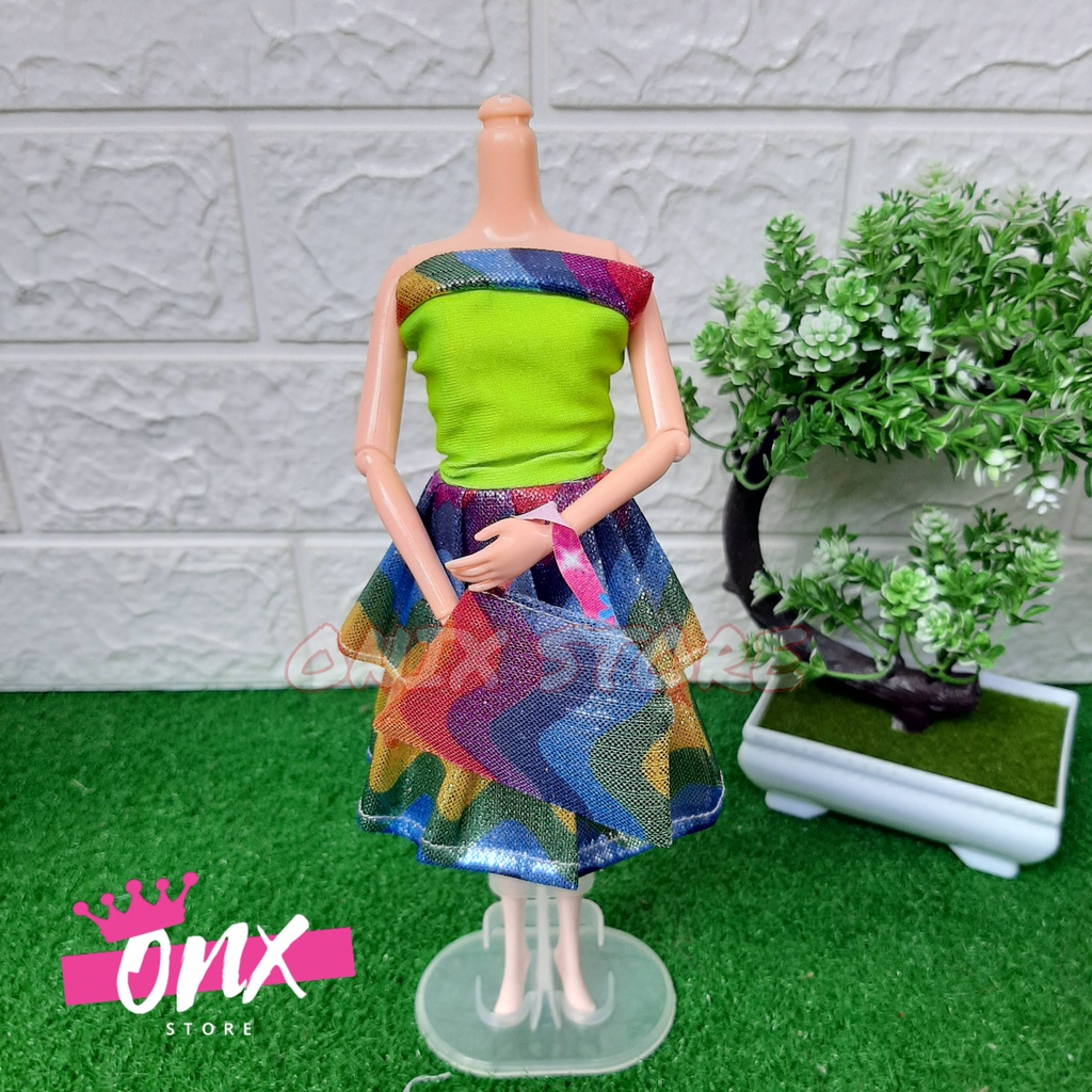 BAJU BERBIE MAINAN ANAK PEREMPUAN MAINAN BONEKA BERBIE