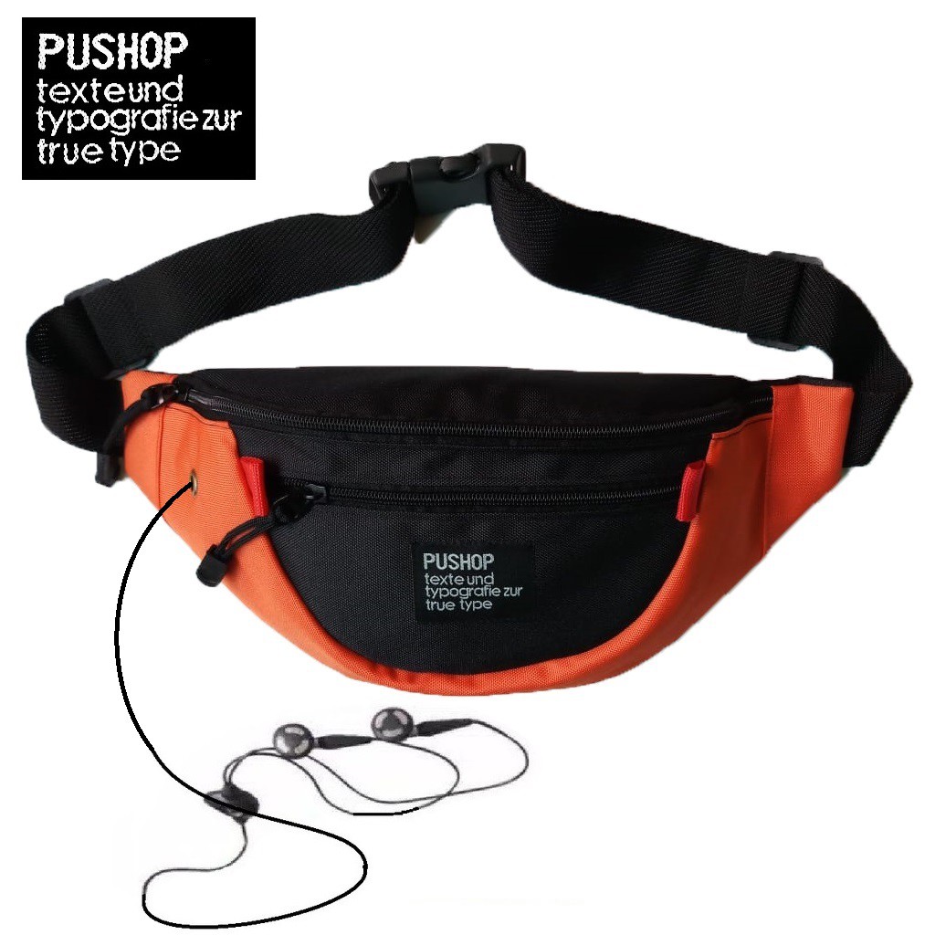 Tas Waistbag Pushop Combo PUSHOP AUTHENTIC