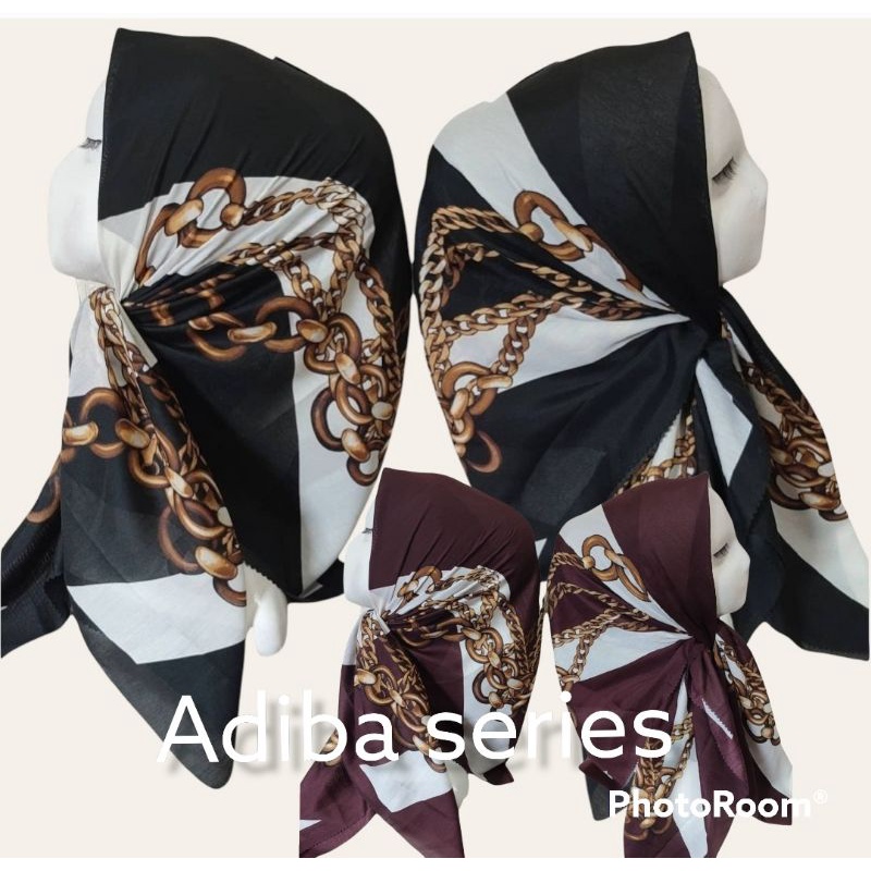 DEENAY KW HIJAB VOAL MOTIF ADIBA SERIES MM COLLECTION