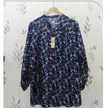 Rayon Motif 0021 - Blouse Katun Rayon - Motif Kembang Kecil - Fathin Basic - SHOPIE Hijabstyle-6
