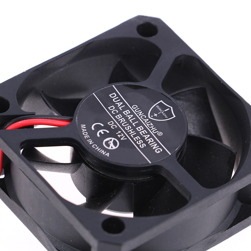 {LUCKID}5020 5V/12V/24V 50*50*20 mm 2wire 2-Pin Server Inverter Cooling Fan