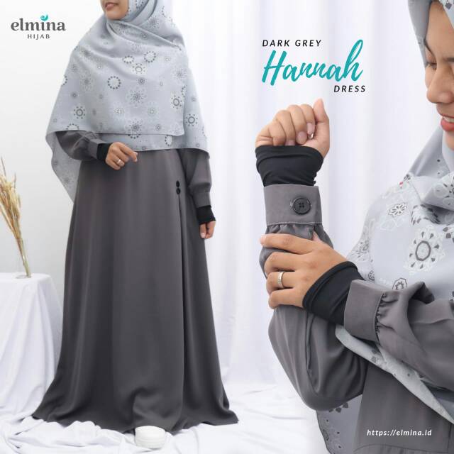 Hannah Dress by Elmina / gamis syari