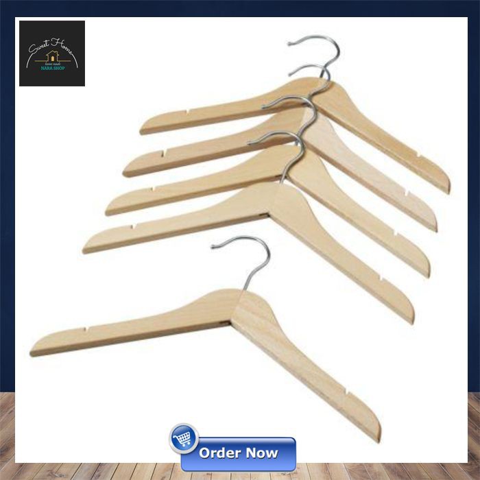 IKEA HANGA, Gantungan Baju Anak Hanger Kayu IK 704