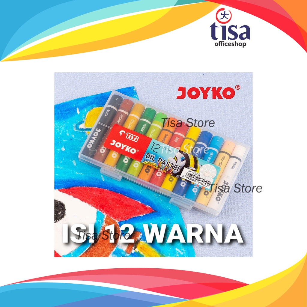 

Crayon Titi Joyko12 warna