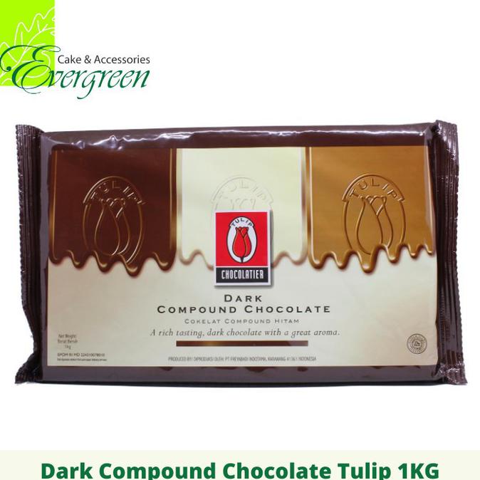 

Tulip Dark Chocolate Compound 1KG