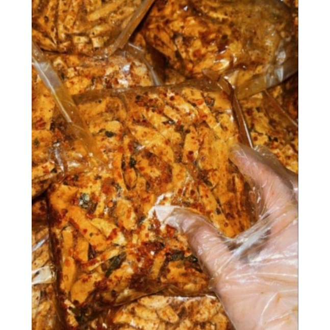 

500 gram camilan basreng pedas daun jeruk