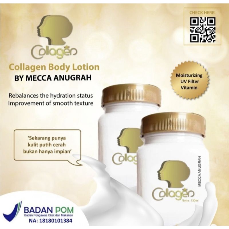 Mecca Anugrah Collagen Body Lotion by SYB Original