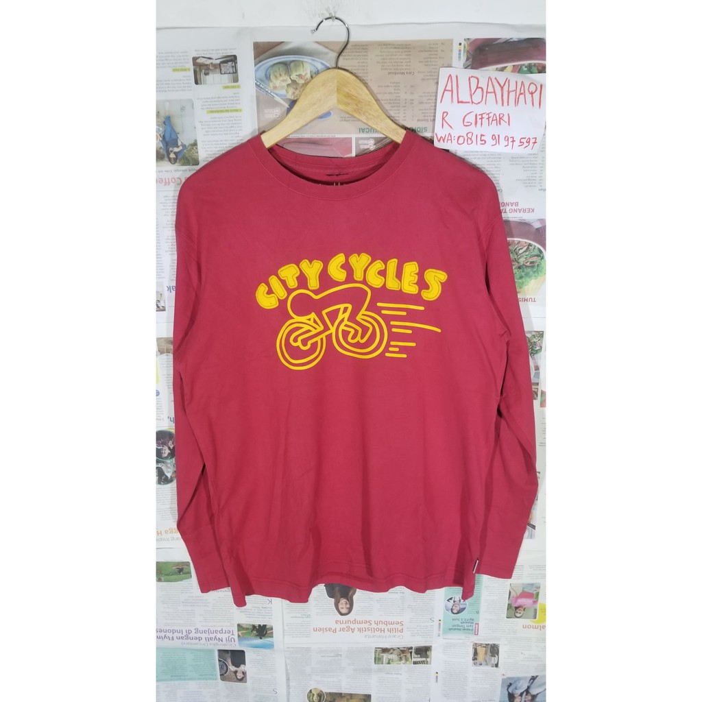 Keith Haring X Uniqlo Long Sleeve City Cyles Towel Original