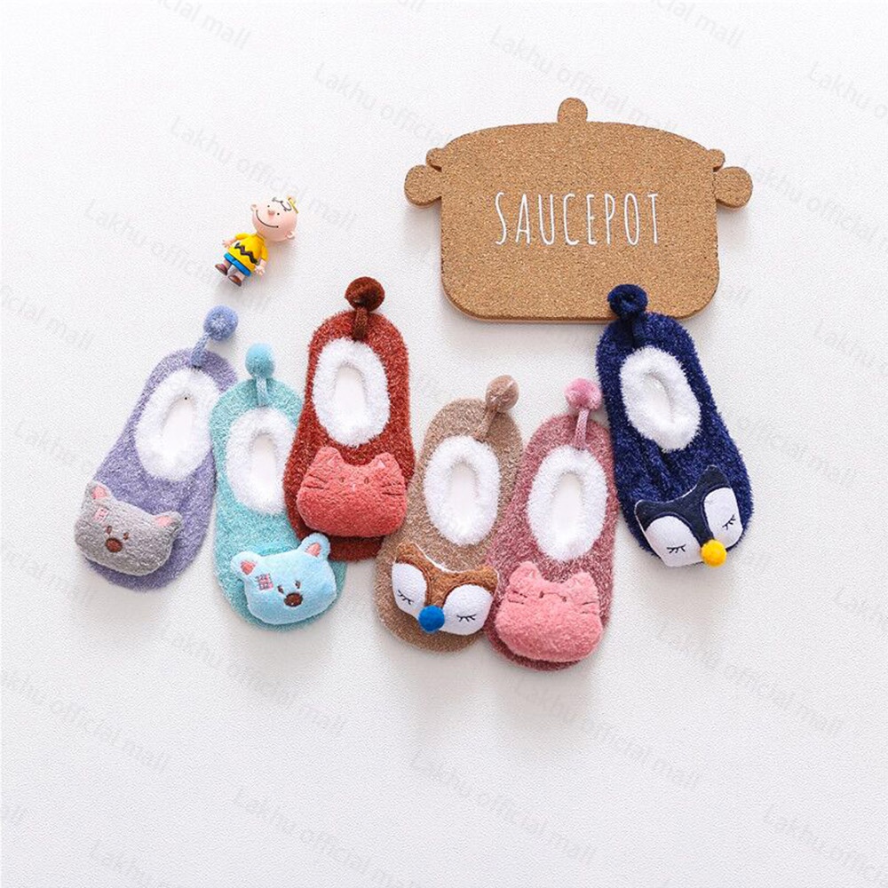 Lakhu kaos kaki bayi anak lucu/kaus kaki bayi anti slip /socks baby
