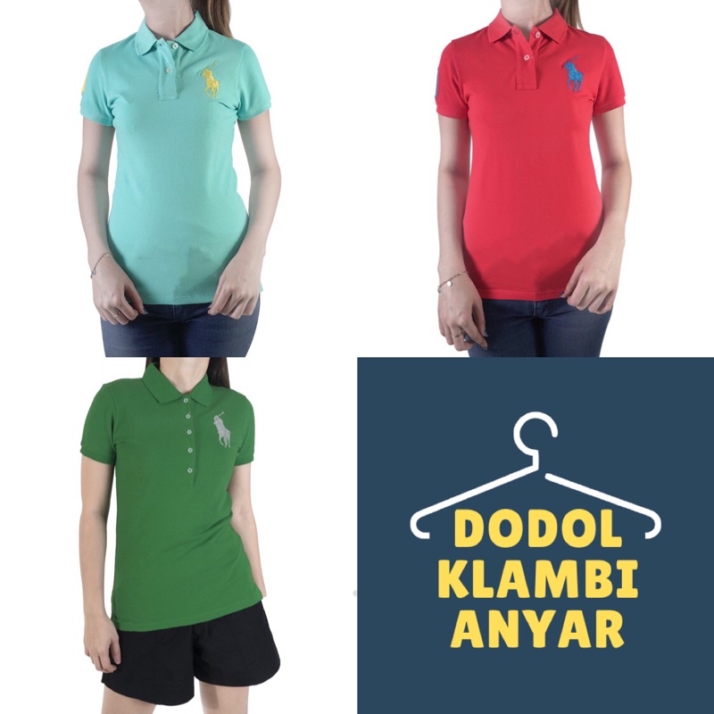 Kaos Kerah Polo Cewek / Kaos Polo Cewek