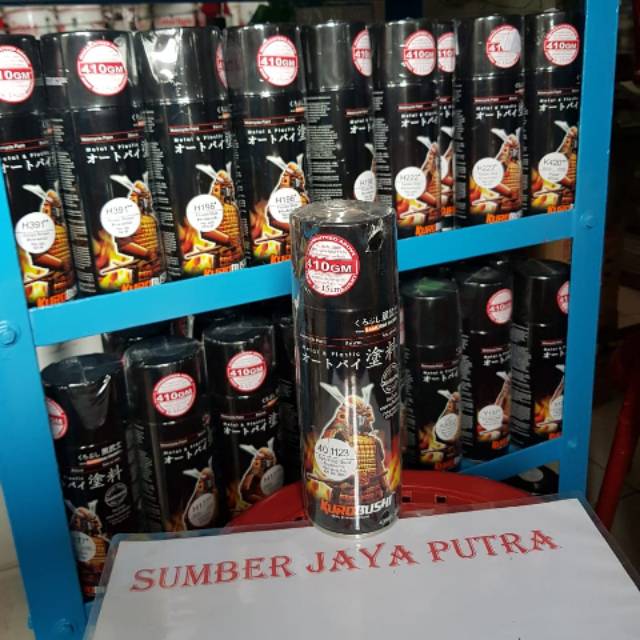 Cat samurai paint 1123 sprakling gold emas metalik warna velg vario pylok pilox cat semprot