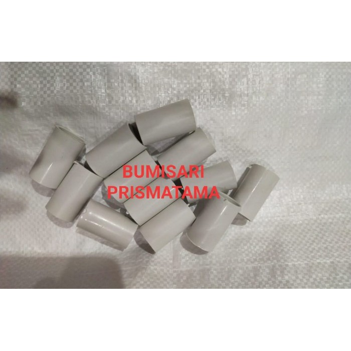 SOCK CONDUIT 20 MM WARNA PUTIH POLOS - PER PACK ISI 100 PCS