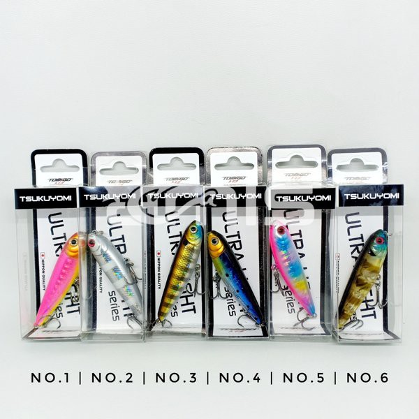 Spesial Tomigo Tsukuyomi WTD Pencil Lure Minnow Umpan Casting UL Diskon