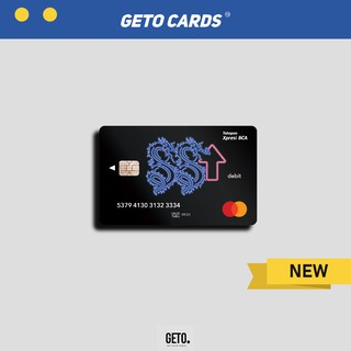 Fake BCA 88 Rising Edition | GETO CARDS (Skin / Sticker kartu ATM)