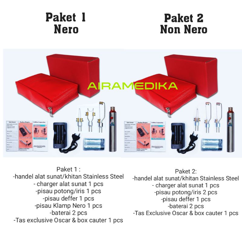 Couter Cauter Kauter Laser Sunat Pen Portable / Laser Khitan Sunat Gratis 2 Baterai Rechargable Berg