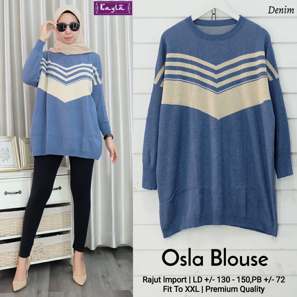 BLOUSE WANITA / BLOUSE JUMBO LD 130 / BAJU WANITA LENGAN PANJANG