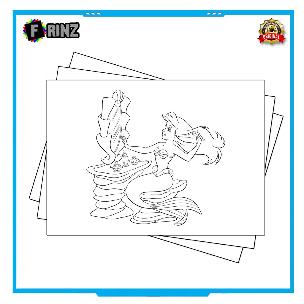 Gambar Sketsa Mewarnai ~ 01 . Barbie Part 1 / Seketsa Lukis / Drawing Sketch / Menggambar-12