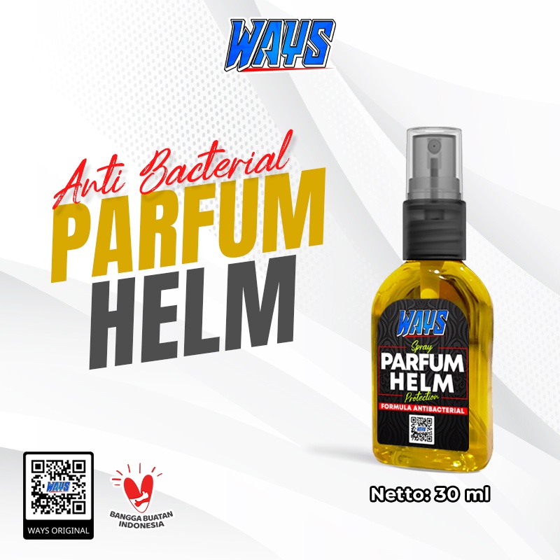 Helm Pembersih Pengkilap Parfum Pewangi Cuci Wash Helm Body Visor Kaca Helmet Motor Ways