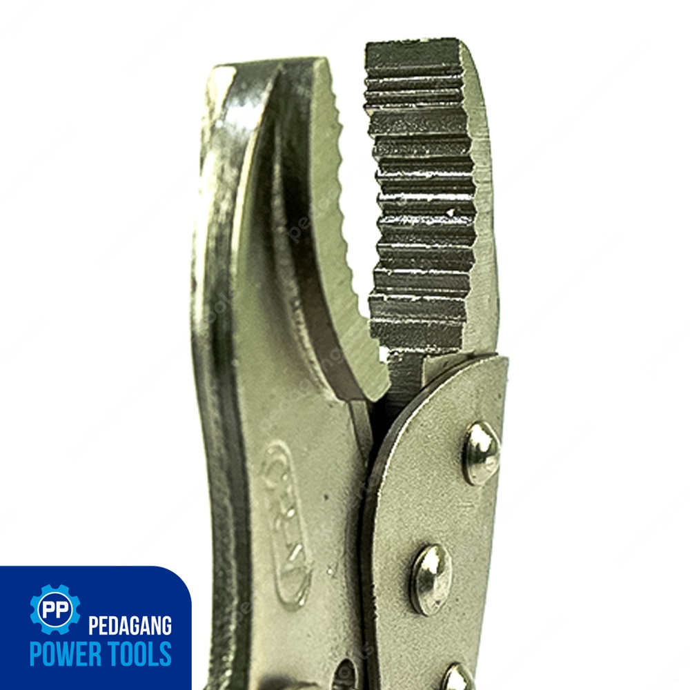 BLITZ TANG BUAYA 10&quot; GAGANG KARET LOCKING PLIERS VICE GRIP ALAT JEPIT