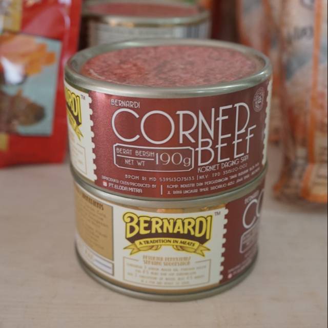 

BERNARDI Kornet sapi 190gr