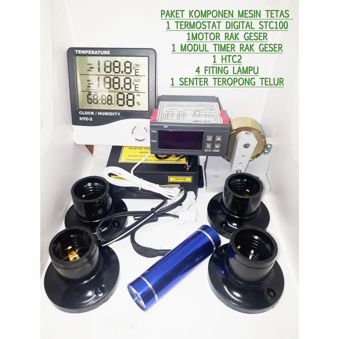 Komponen Mesin Tetas Telur Paket Penetas Telur Otomatis