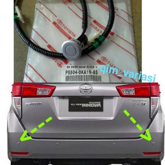 Sensor parkir innova reborn samping belakang