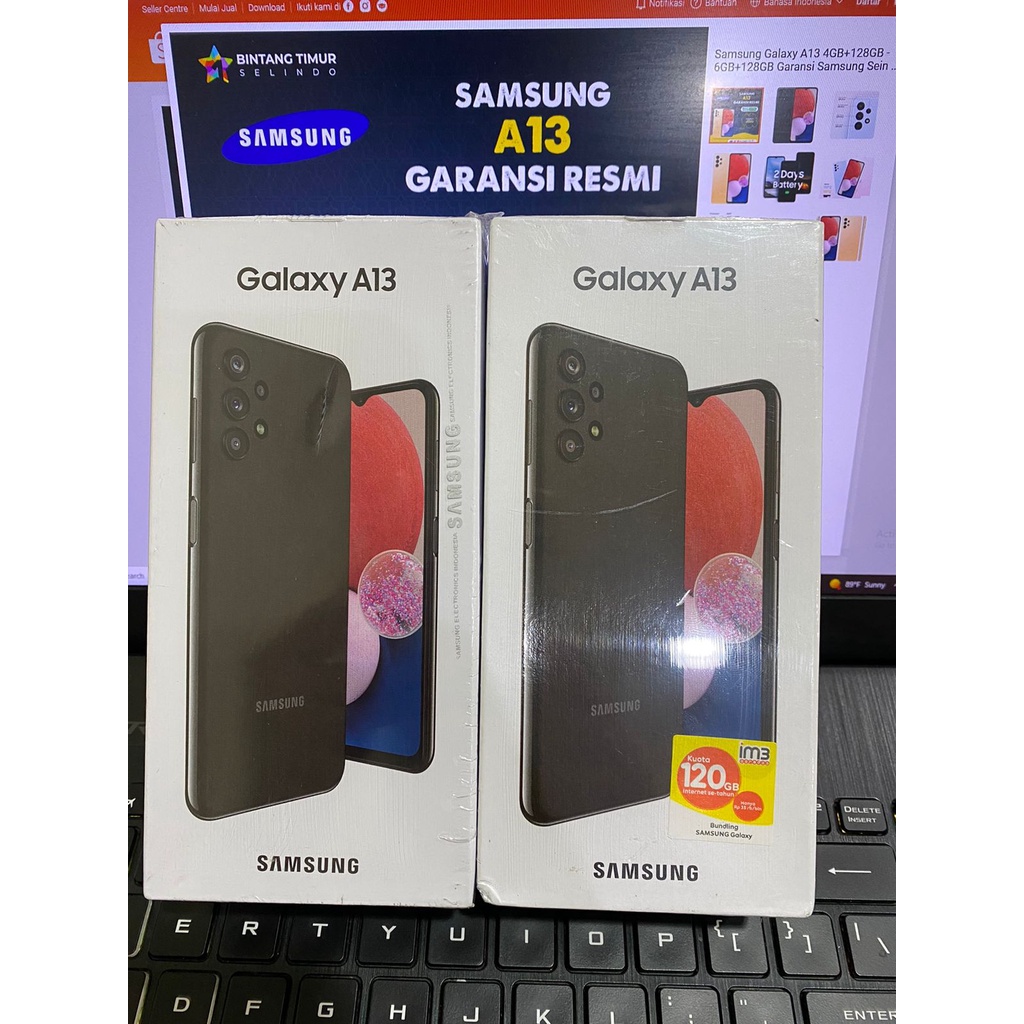 Samsung Galaxy A13 4GB+128GB - 6GB+128GB Garansi Samsung Sein 1 Tahun-1