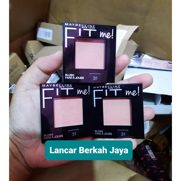 Maybelline Fit Me Blush Make Up (Blush Untuk Wajah Lebih Cerah Dan Tahan Lama)