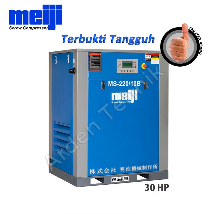 Meiji Screw Compressor / Kompresor Angin Meiji : MS-220/10B