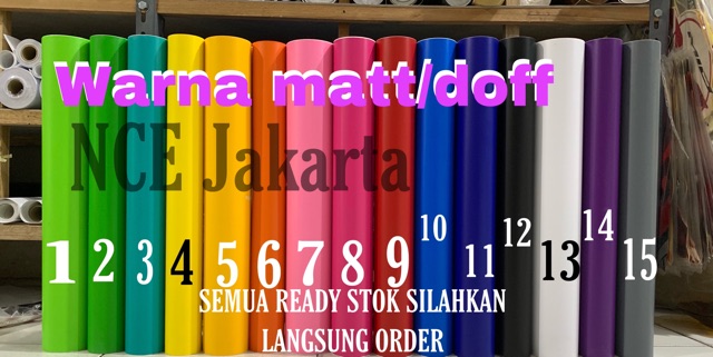 Harga Permeter Stiker Scotlite Polos Semua Warna Shopee Indonesia