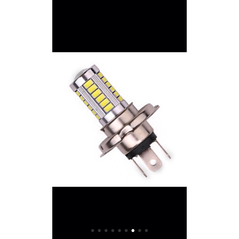 Lampu H4 Led 12v 33smd nyala putih terang